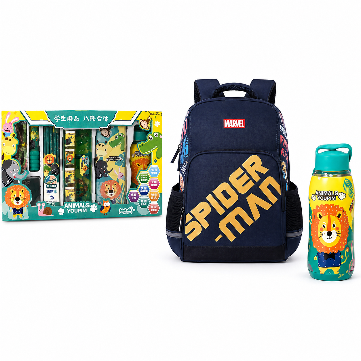 Character Backpack Back-to-School Essentials Bundle