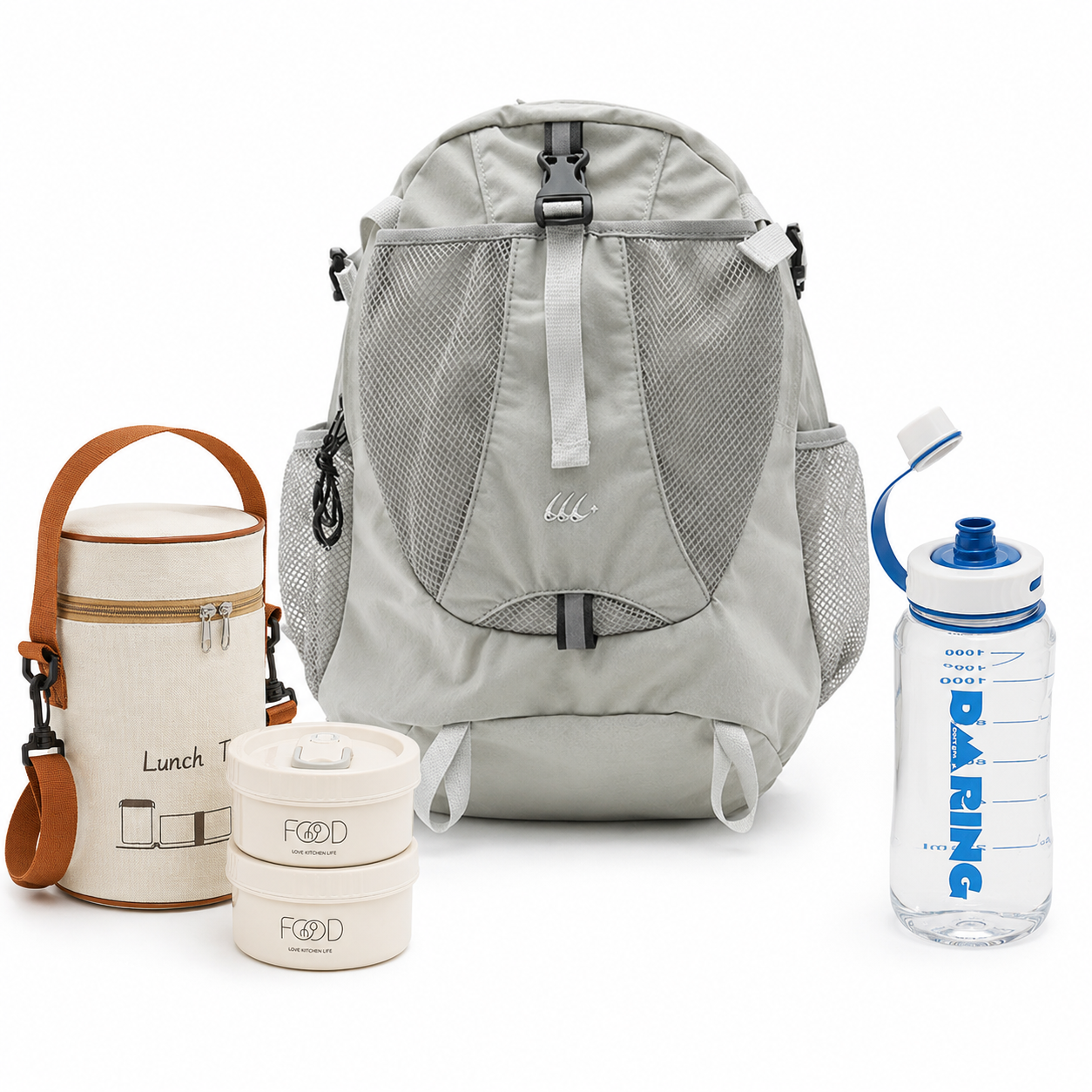 Lightweight Hiking Daypack Complete School Day Bundle