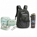 Outdoor Travel Backpack Complete School Day Bundle