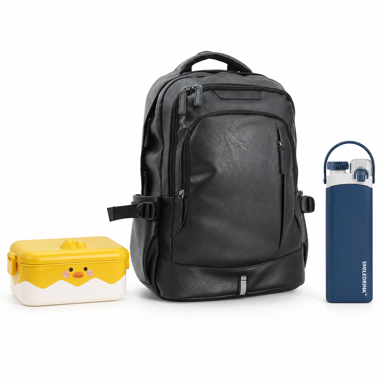 Multifunctional Business Commuter Backpack Complete School Day Bundle