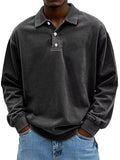 Long-sleeve polo shirt