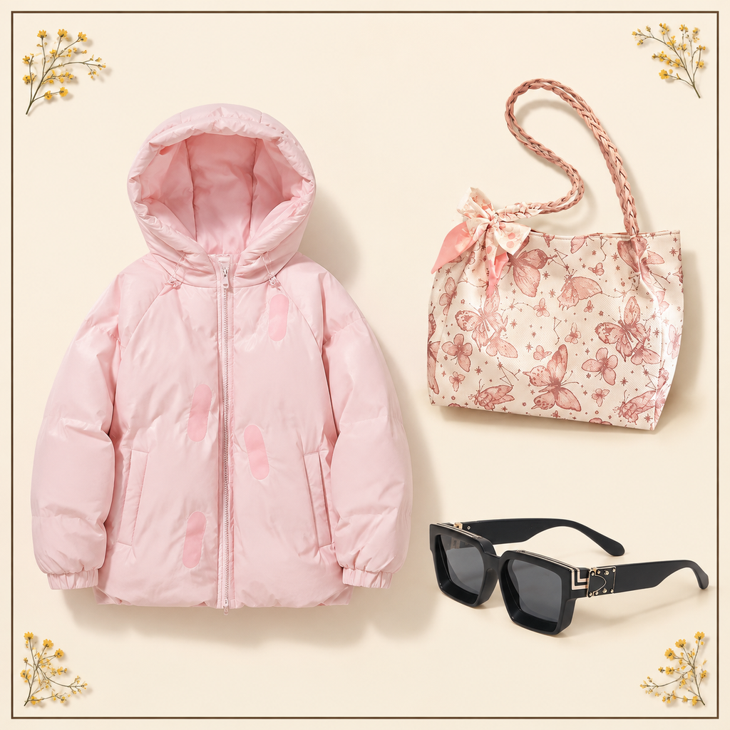 The Pink Winter Women’s Bundle — all three included items