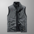 Autumn and winter velvet thickened men outdoor sports vest