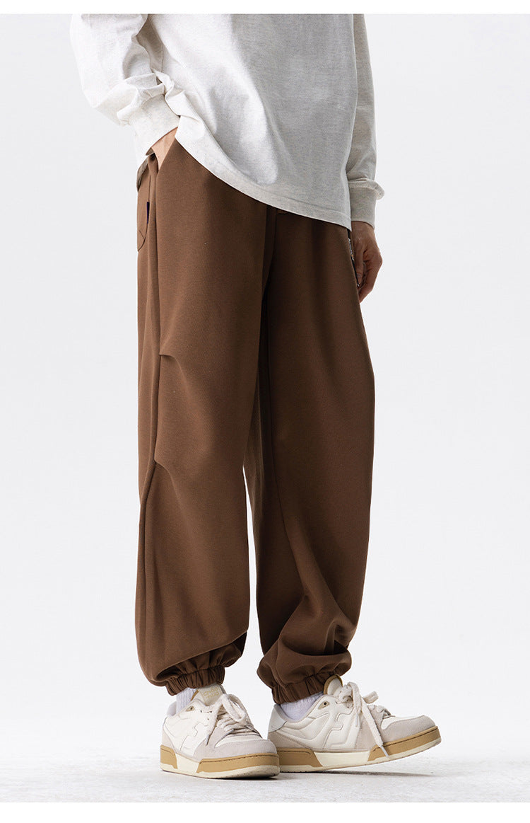 Trendy Drawstring Sweatpants for Men