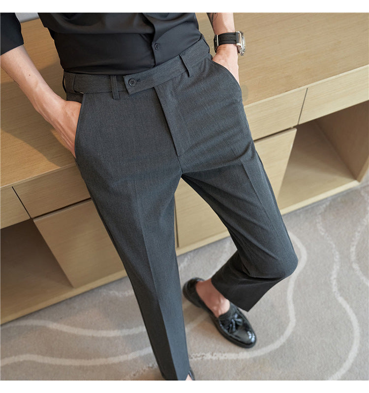 High-Waist Thermal Trousers