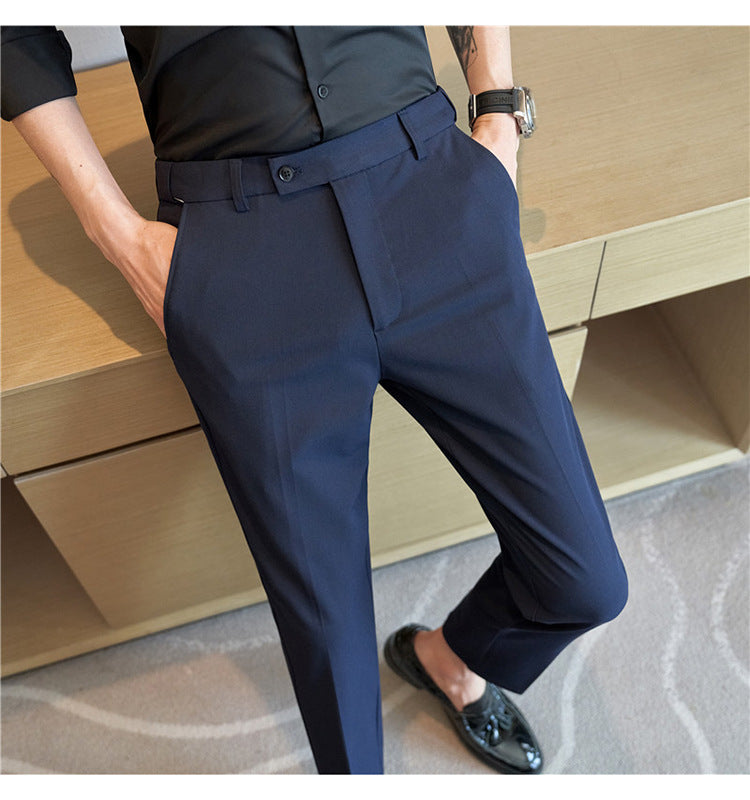High-Waist Thermal Trousers