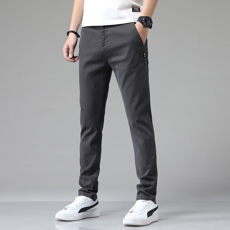 Stretch casual men's pants