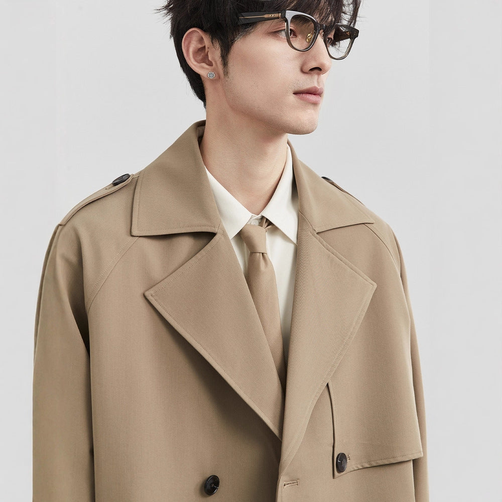 Cropped Double-Breasted Jacket