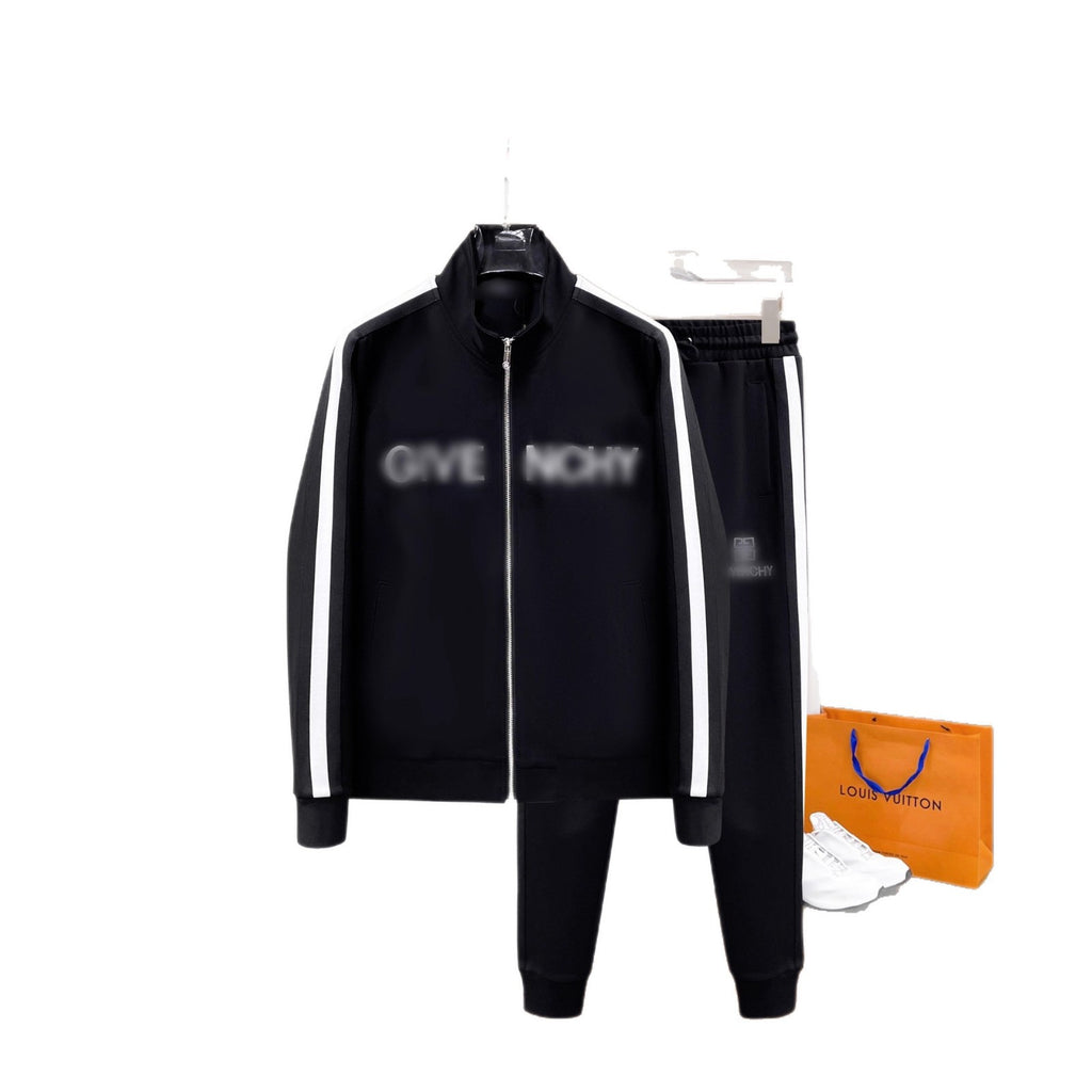 casual and versatile long-sleeved men's and women's P sweatshirt sweatshirt and sweatshirt suit