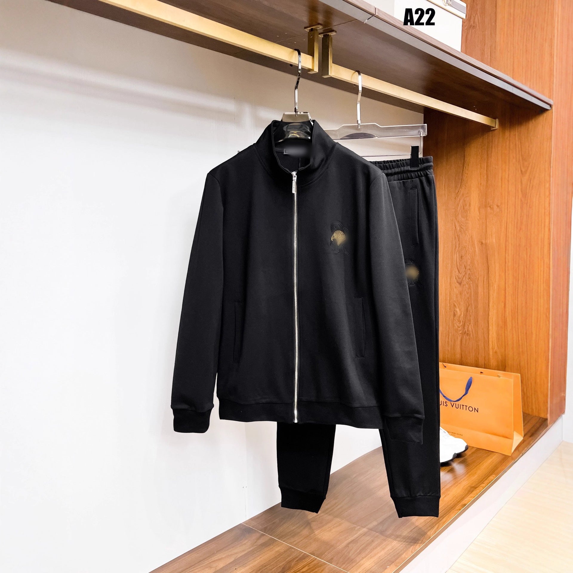casual and versatile long-sleeved men's and women's P sweatshirt sweatshirt and sweatshirt suit