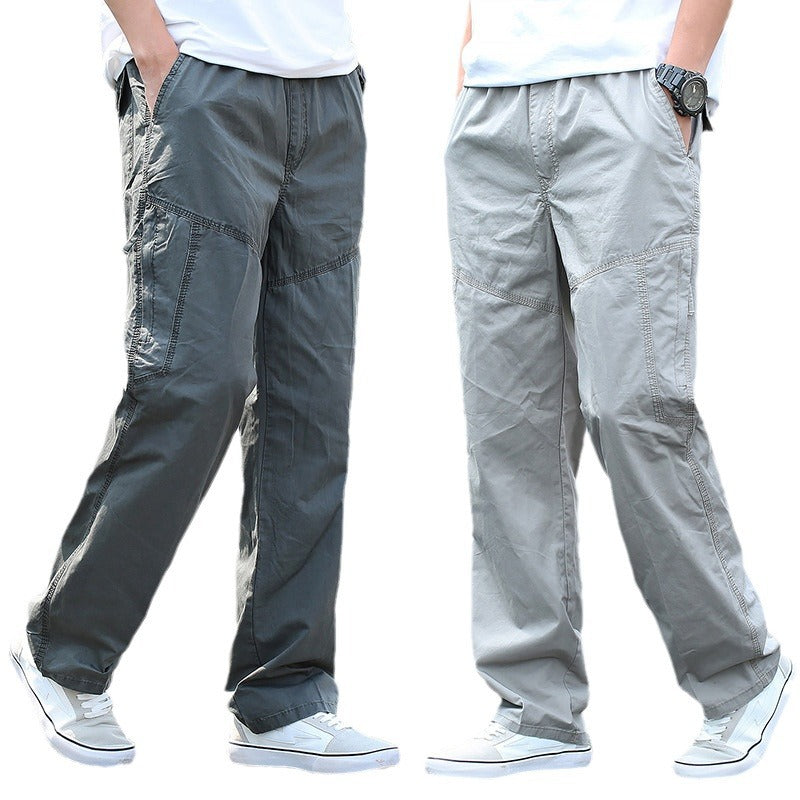 Men's Multi-Pocket Workwear Trousers