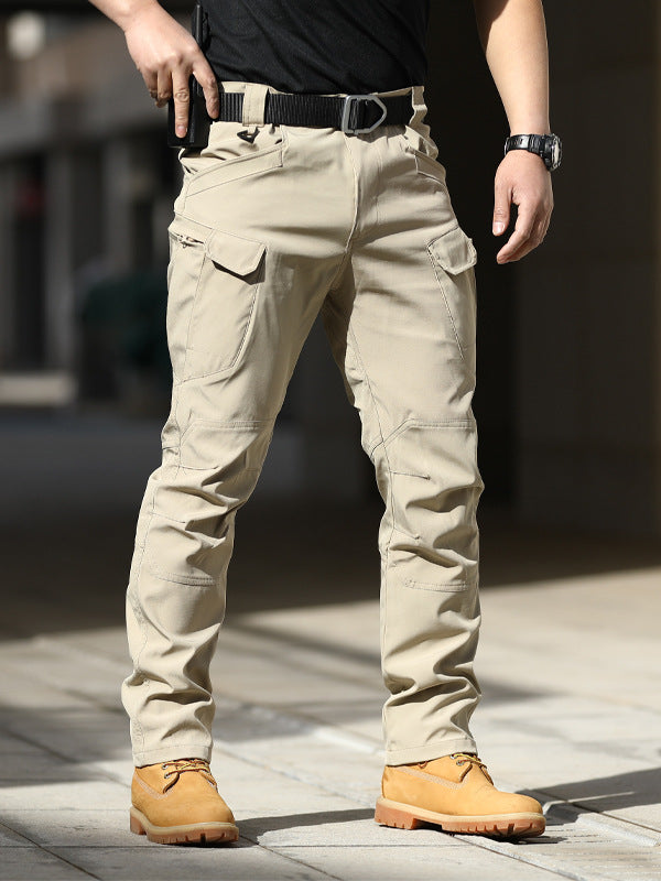 Cross-border outdoor archon tactical pants stretch fabric city special service pants military fan multi-pocket cargo pants composite fabric