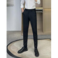 Men's Slim-Fit Business Casual Trousers