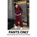 Pants only; the other garments and accessories shown are not included.