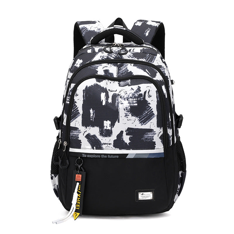 New Nylon Men's Casual Backpack for Students