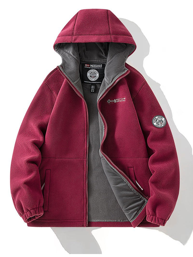 Norway Men's Cold Weather  Fleece Jacket