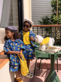 Kids' Denim T-Shirt and Shorts Set