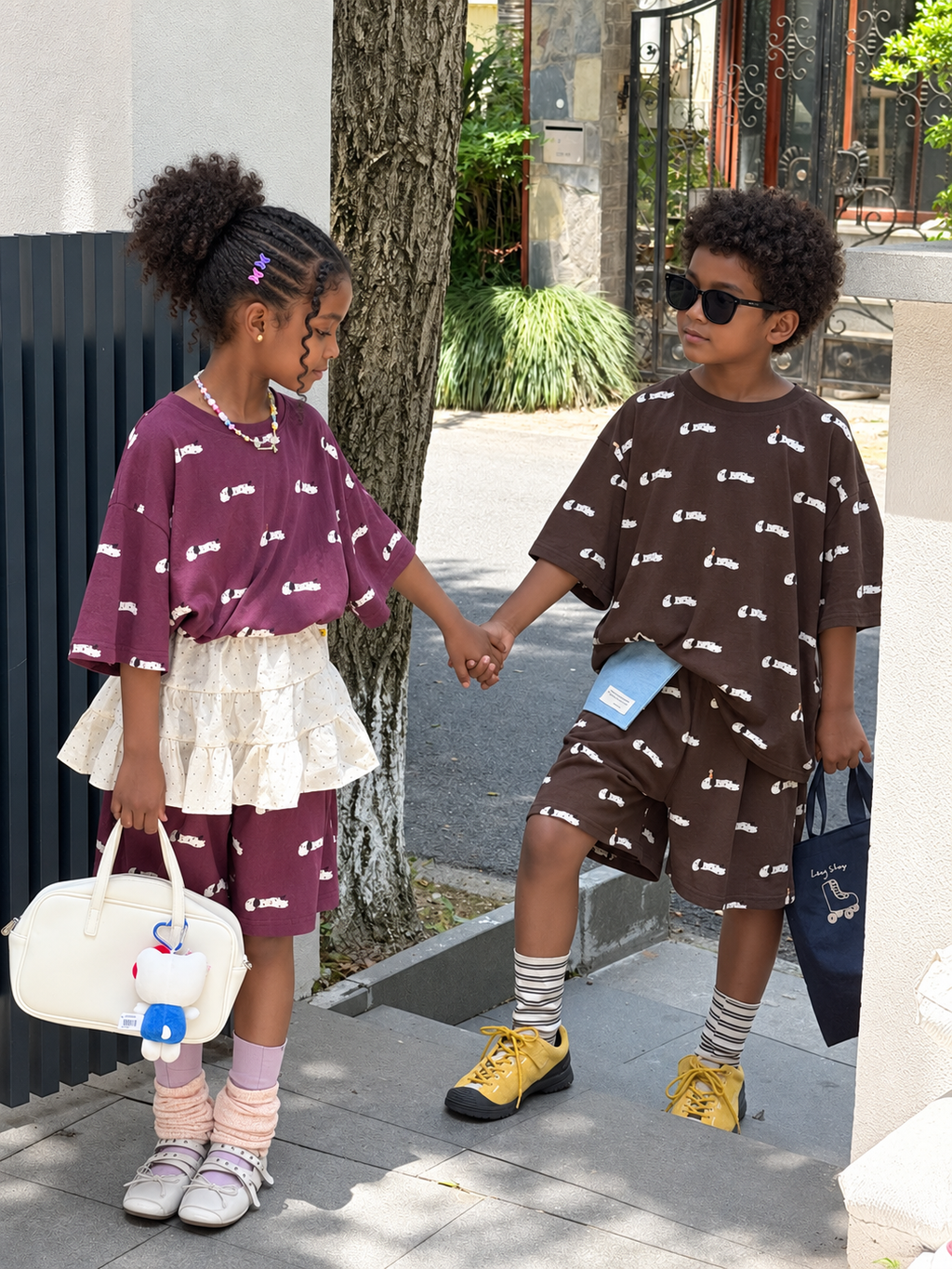 Kids' Casual T-Shirt and Shorts Set