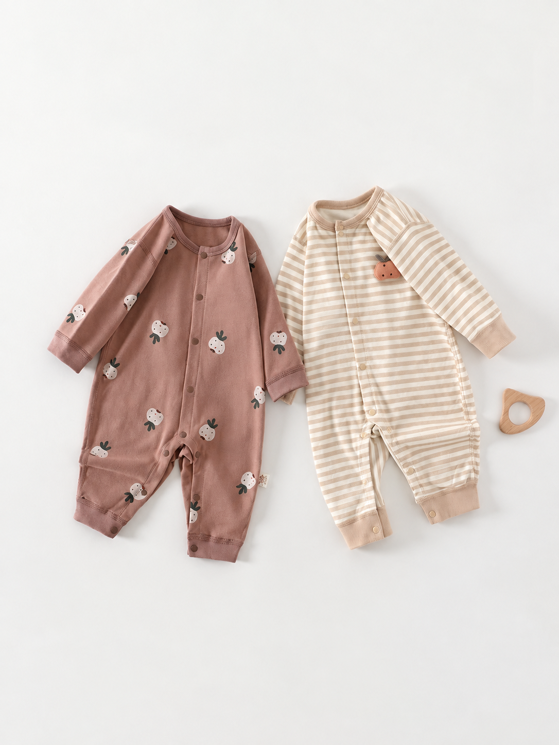 Baby One-Piece A-Class Pure Cotton Autumn Baby Clothes Soft and Skin-Friendly Ha Clothes Newborn Crawl Wear Anyang Children's Wear