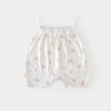 Green leaf pink floral camisole shorts