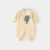 Cloud Cotton Cotton-Lined Jumpsuit Beige Large Tree 40g