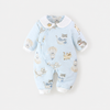 Cute cat quilted jumpsuit 120g